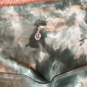 lululemon athletica Tie-Dye Leggings - Green and Gray